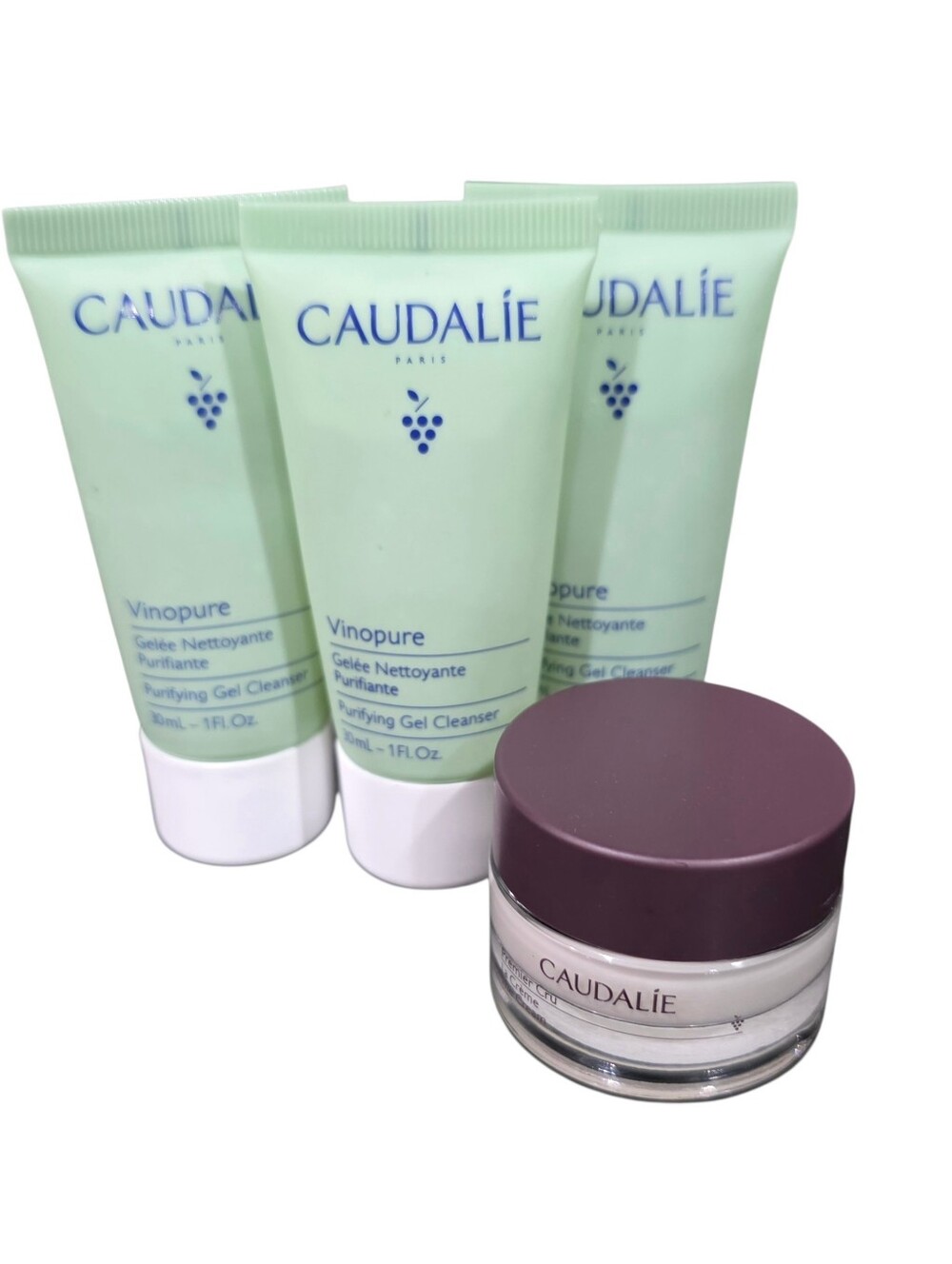 Caudalie Vinopure Gel Cleanser and Premier Cru La' Creme